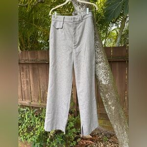 MOTF Wool Blend Tweed Trousers Size M